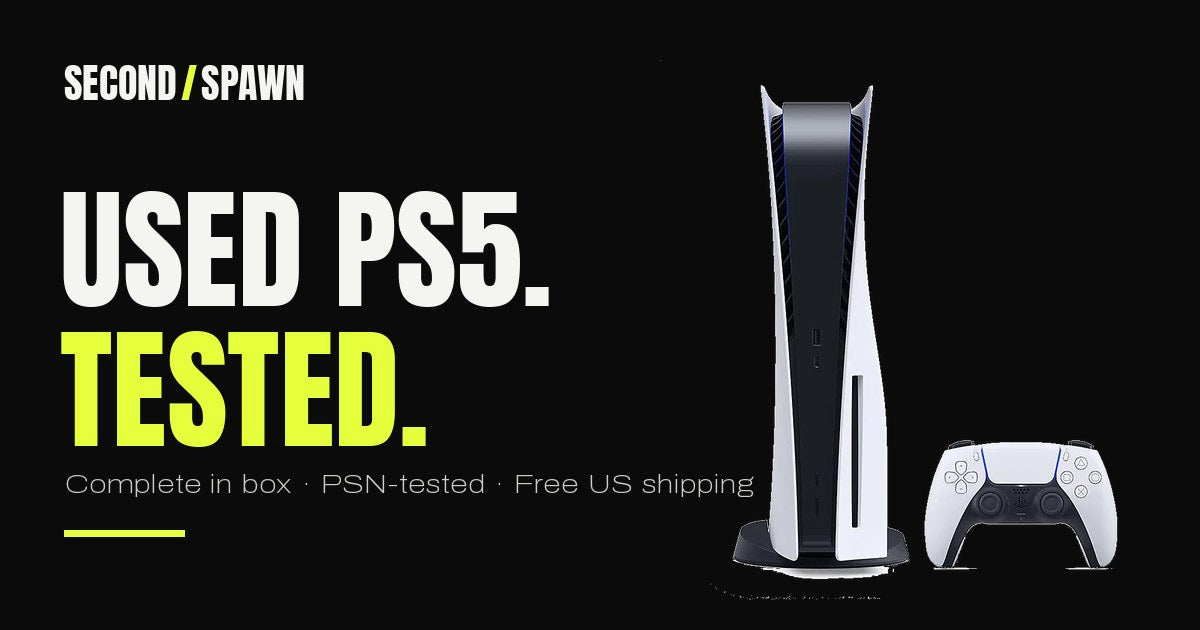 Ps5 Console Layout Used PS5 Consoles, Complete in Box | Second Spawn